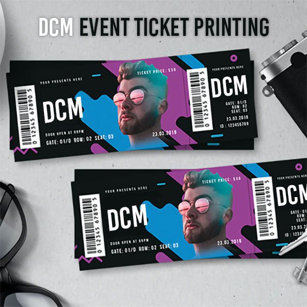 event ticket printing services image